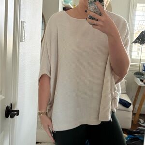LOFT Off-White Knit Sweater